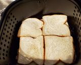 A picture of step 2 of Air Fryer Ham & Cheese Sandwiches.