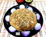 A picture of step 4 of Maharastrian Methi Thalipeeth.