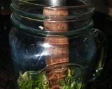 A picture of step 1 of Lemon mint mojito.