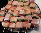 Foto del paso 4 de la receta: Brochetas de Salmón