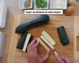 Une image de l'étape 2 de Apéro de courgettes au parmesan.