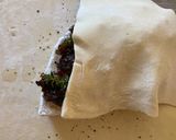 A picture of step 4 of Baked Brie 🤤.