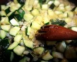 Foto del paso 2 de la receta Crema de rúcula con guisantes - veggie