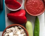 Foto del paso 1 de la receta: Coca/pizza de verduritas de temporada