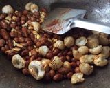 A picture of step 2 of Farali chatpata makhana.