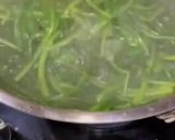 A picture of step 1 of Palak paneer.