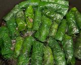 A picture of step 2 of Beef Wrapped in Betel Leaves.