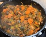 Une image de l'étape 16 de Bœuf aux poireaux, carottes et tomates (au bouillon de butternut).