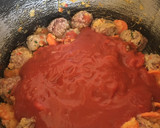 Foto del paso 4 de la receta: Guiso de fideos con albóndigas