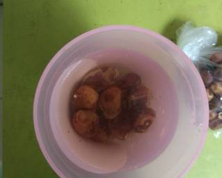 Cendol kurma - Step 1