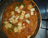 A picture of step 4 of Dhaba Style Paneer Do Pyaji.