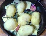 A picture of step 3 of Fondant potatoes.