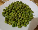 A picture of step 1 of Green Gram halwa.