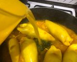 Foto del paso 7 de la receta Calamares rellenos de rape y gambas