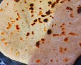 A picture of step 5 of Mooli Paratha.