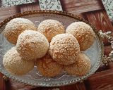 عکس مرحله 5 از دستور کلوچه کنجدی 😋😋