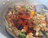 A picture of step 9 of Vegetable Masala Khichdi.