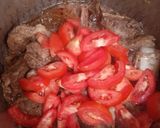 A picture of step 7 of Beef Biryani 💞💞💞💞💞.