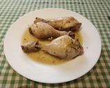 Foto del paso 15 de la receta: Muslitos de pollo o Contramuslos al Ajo y Limón al Horno