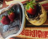 Foto del paso 10 de la receta: POSTRE DE 🍓FRUTILLAS🍓#SÚPER ANTOJO....😍🎉😉🥰🎊😋❤️
