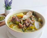Foto langkah ke 4 dari resep Sayur Lodeh Iga Sapi.