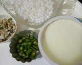 A picture of step 1 of Sago raita.