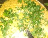 A picture of step 4 of Shahi paneer.