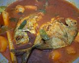 Foto langkah ke 6 dari resep Ikan Bawal Asam Pedas Tanpa Santan (4 ekor ikan).