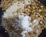 A picture of step 3 of Sattu ladoo.