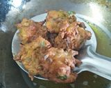 A picture of step 6 of Phodshi Kolambi Chi Bhaji (Grassy Leafy Veg And Shrimp Fritters).