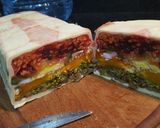 Foto del paso 5 de la receta: Budín fresco de verduras y queso