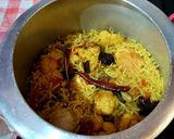 A picture of step 7 of Spicy Egg Pulao.