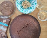 Foto del passaggio 5 della ricetta Torta cioccolato e nocciole