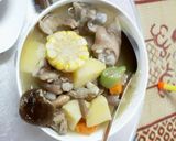 Hình bước làm 4 của món Canh móng giò nấu rau củ