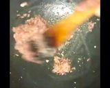 A picture of step 9 of Eggless Egg Curry.