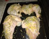 Foto del paso 3 de la receta: Pollo al limón con papas a la crema