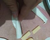 Foto langkah ke 3 dari resep Stik pangsit keju aroma.