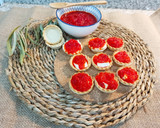 Foto del paso 1 de la receta: Canapés con confitura 🥣 de pimientos rojos🌶️ en Mambo Cecotec