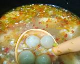 Foto langkah ke 5 dari resep Cilok kuah sambal goang🌶.