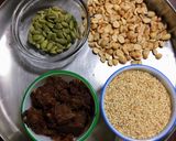 A picture of step 1 of Sesame Peanut Laddoo.