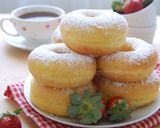 A picture of step 13 of Soft Pumpkin Donuts.