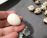 Foto del paso 9 de la receta: Huevos de codorniz con guisantes