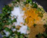 A picture of step 2 of Gujrati Green Chilli pickle.