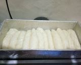 Foto langkah ke 2 dari resep Roti Sisir No Telur No Mixer.