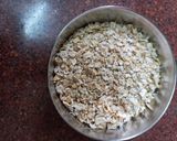 A picture of step 1 of Vegan oats kheer.