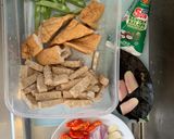 Foto langkah ke 1 dari resep Lodeh Buncis Tempe Tahu.