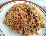 Foto langkah ke 7 dari resep Mie Goreng Sarden.