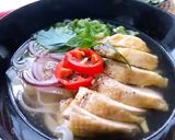 A picture of step 5 of Chicken Pho (Phở Gà).