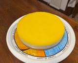 Foto del passaggio 16 della ricetta Cheesecake alla Vaniglia con Gelée al Mango🥧🥭