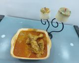 A picture of step 5 of Casar almonds chicken Korma.